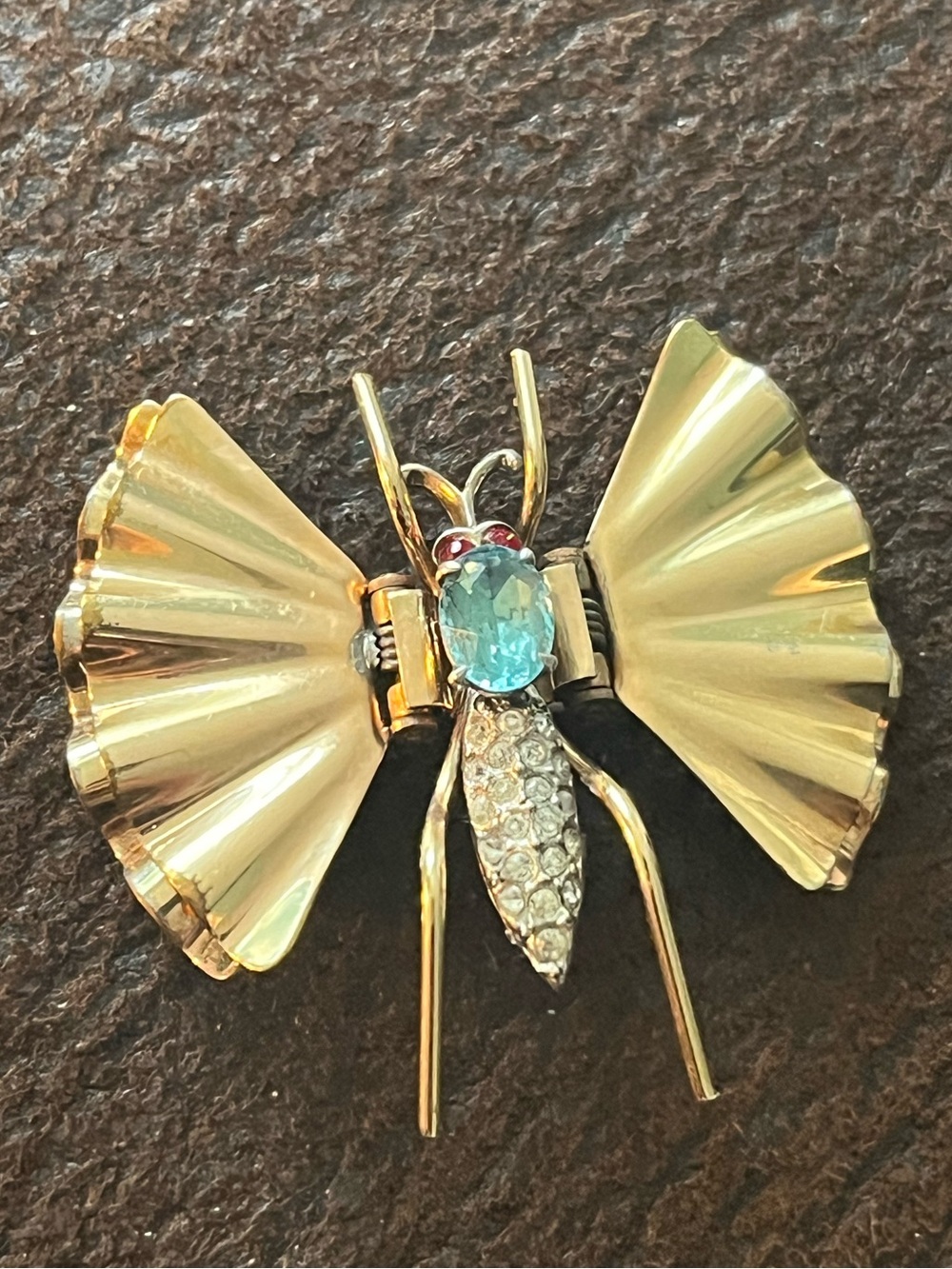 Vintage 12k gold filled brooch